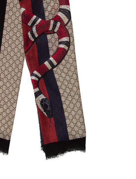 gucci snake scarf men.